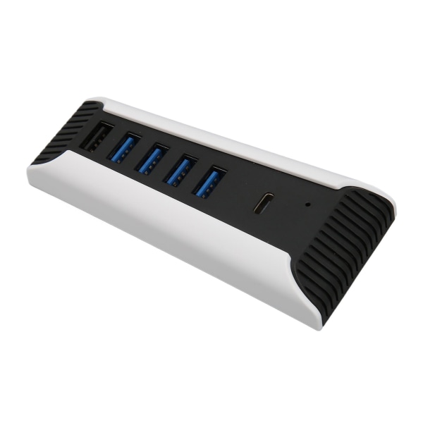 5 Port USB High Speed Ekspansionshub 4x USB 2.0 1x USB Hurtigopladningsport 1x USB C Plug and Play USB Hub til PS5