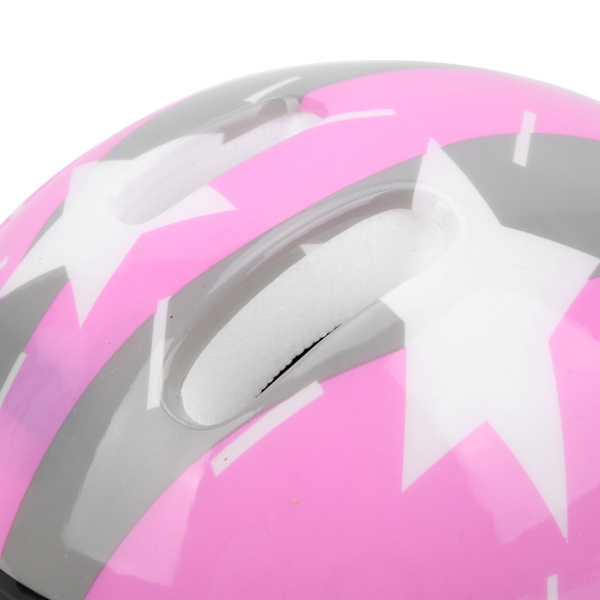Børnerulleskøjteløbehjelm Justerbar Børneskateboard Sportsbeskyttelse (Pink)
