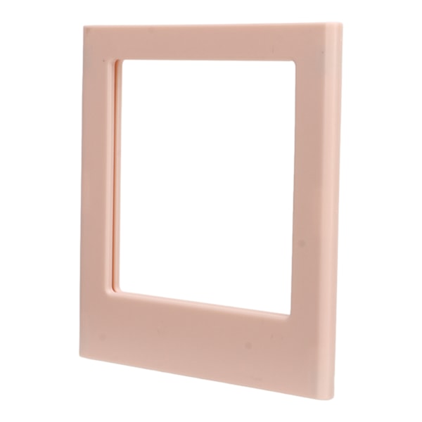 Magnetisk fickram Dubbelsidig magnetfotoram Magnetiska kylskåpsramar för Fujifilm Instax Square Rosa