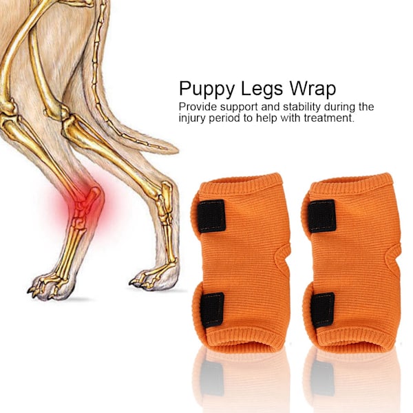 Armbågsskydd för hund, armbågsstöd för din fyrbenta väns komfort och säkerhet, mjuk kant, justerbar kardborredesign, reflex