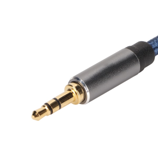 3,5 mm til 2 x 6,35 mm kabel Han Stereo TRS til Hun TS Y-splitter kabel til PC 0,3 m/1 fod