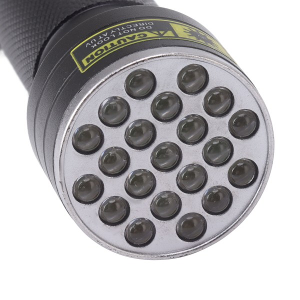 21LED UV Blacklight lommelygte 395nm Blacklight LED lommelygte f