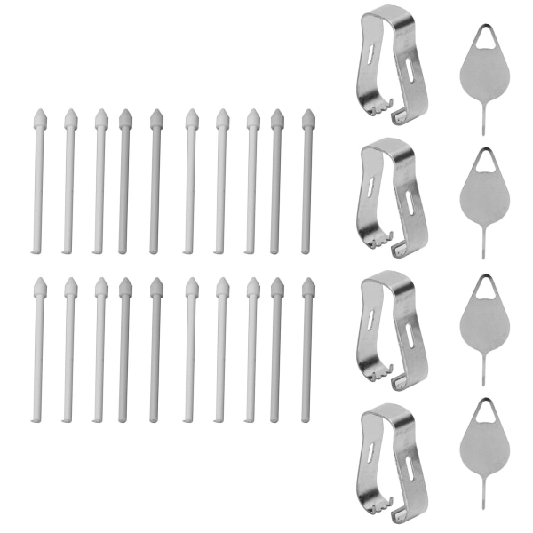 4 sett stylus refill spiss verktøysett berøringspenn erstatning for Samsung Note 20/Note 20 Ultra 5G