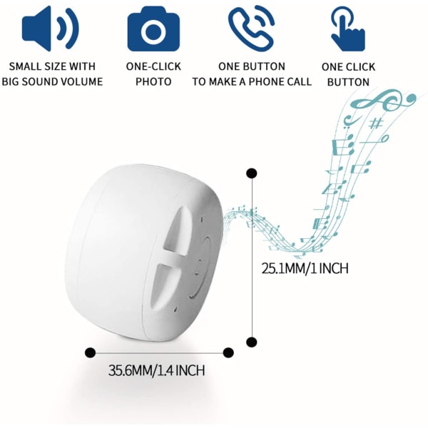 Den mindste mini Bluetooth-højttaler - Momoho BTS0011 trådløs