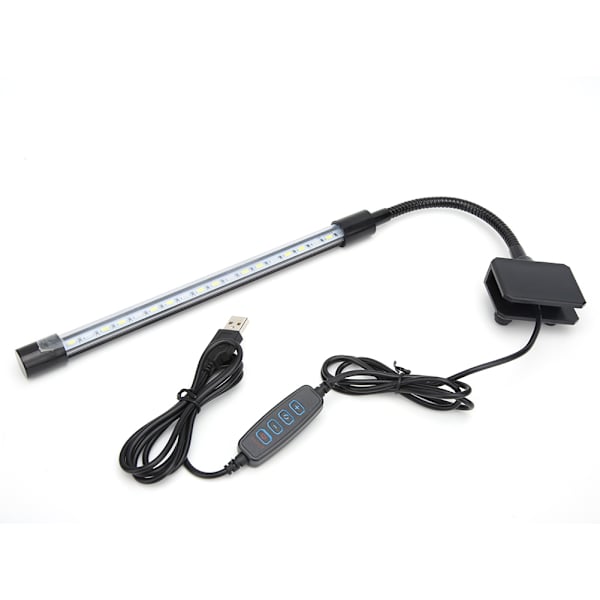 7W LED Akvarielys Akvarium Vandplanter Dæmpbar Gro L