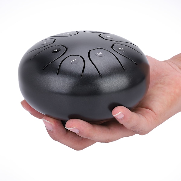 Perfekt handpan av hög kvalitet, handpan, tungtrumma, 5,5 tum, slagverk (kaffe)