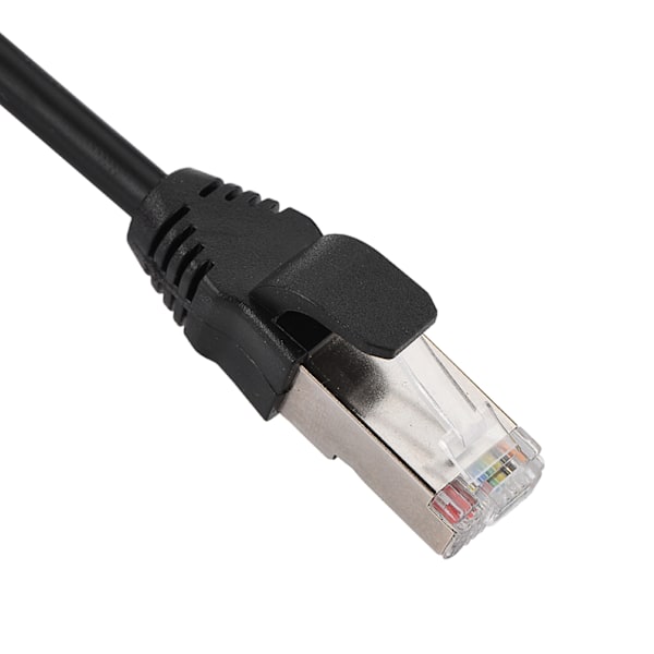 RJ45 Han-stik til 8-bens fjederterminalblokadapterkabel