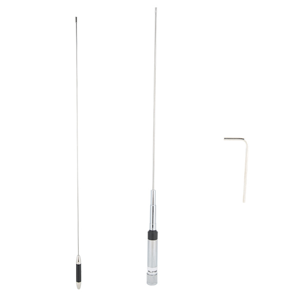 NL-770R Dobbeltbånds Antenne Høj Forøgelse Bilradio Station Antenne Kit 144/430MHz UHF Stik