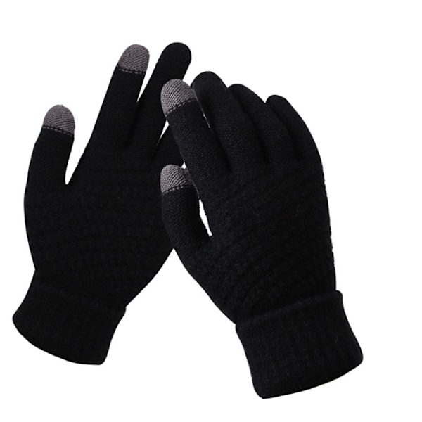 3 par dam vinter touch screen handskar varma fleecefodrade K