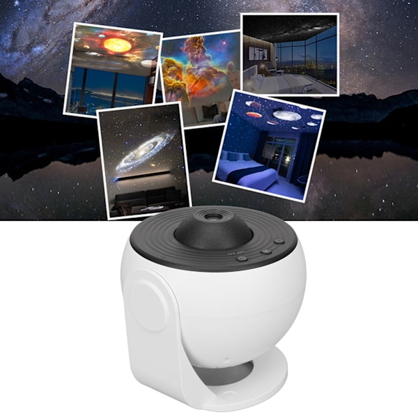 Star Projector 12 Themes HD Focusing Romantic Star Projection Lamp for Gaming Room Home Theater Bedroom