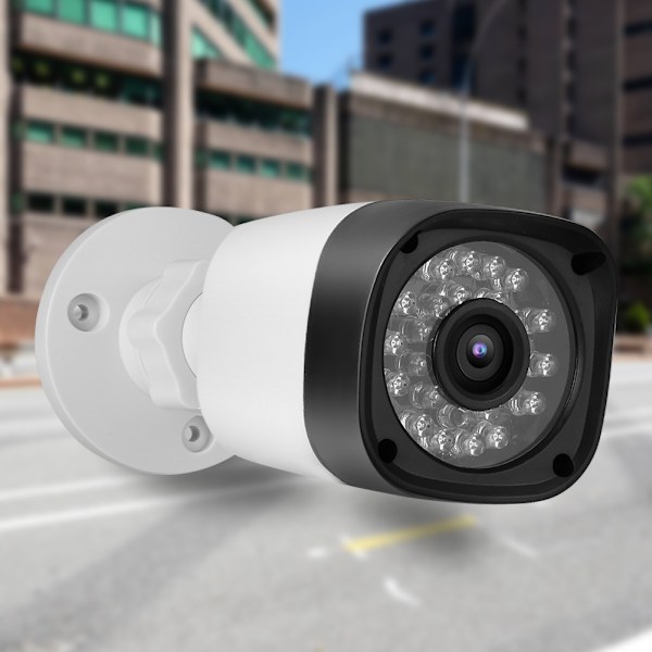 Vädertålig Analog CCTV-kamera, Metallhölje med Bred Synvinkel för Säkerhet Inomhus och Utomhus, Högupplöst Övervakning