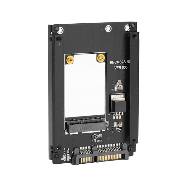 Adapterkort MSATA til SATA3.0 SSD Harddisk til 6Gbps Interface Transmisson Udvidelseskort