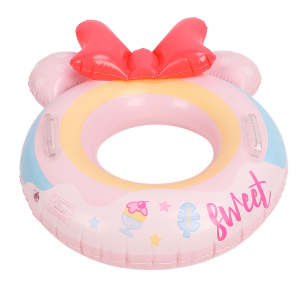 Charmig Babybadring, Uppblåsbar Siminstruktör För Säker Sittplats Och Enkel Uppblåsning/Tömning, Prisbelönt babybadring För Oändligt Sommarskoj