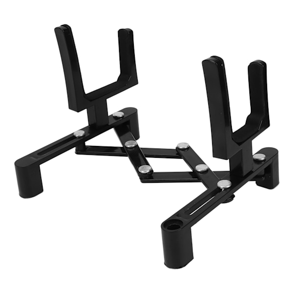 Fiolin sammenleggbar brakett lett lagerbeskyttelse slitesterk fiolinstativ displayholder svart