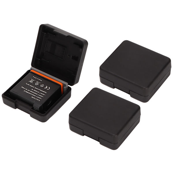 Batterilader Kit til DJI OSMO Action Kamera 3 Pakke 1300mAh Batterier og 3 Kanals Lader med LED Indikator
