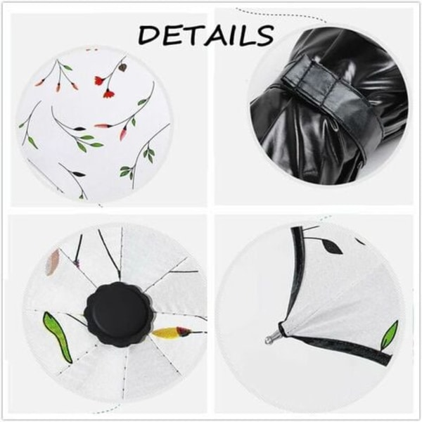 Paraply Anti Uv Fällbara Paraplyer Dam Ombrelle Femme Pliant Sommar Solskydd Trippel Uv-skydd Begonia Parasoller Paraplyer För Kvinnor