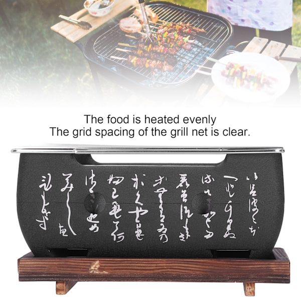 Japanilainen grilli mini kotitalous alumiiniseos hiiligrilli uuni tarvikkeet