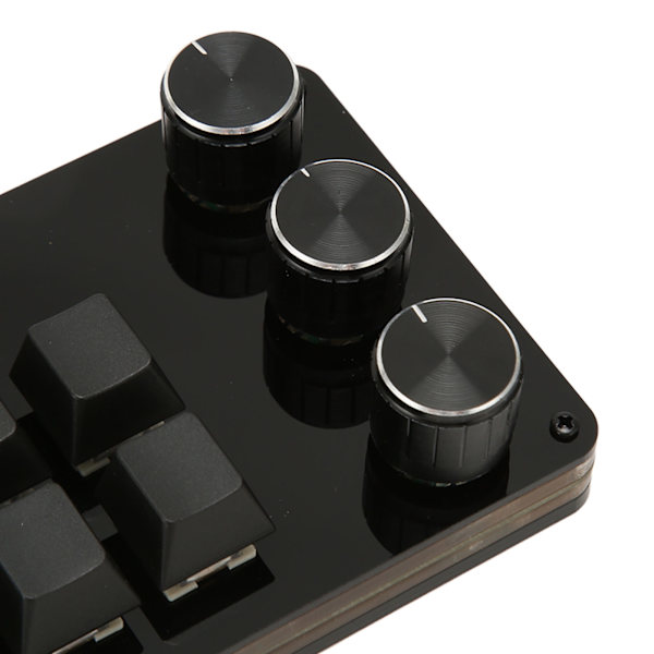Mini brugerdefineret tastatur 14 taster 3 knapper Programmerbar blå switch Hot Swappable programmering makro tastatur til computer spil