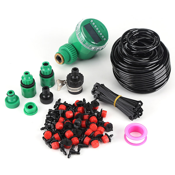 25m plante selvvanding haveslange DIY mikro dryp vandingssystem med timer kits