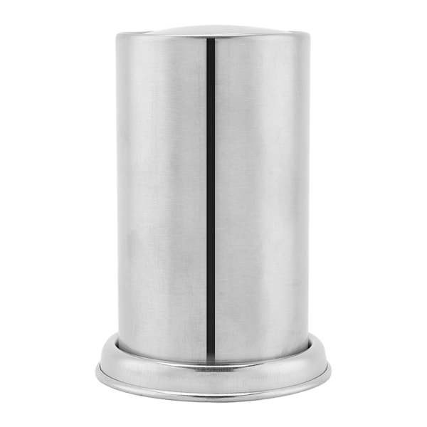 Stainless Steel Toothpick Holder Hotel Restaurant Home Desk Decor Cotton Swab Storage Container