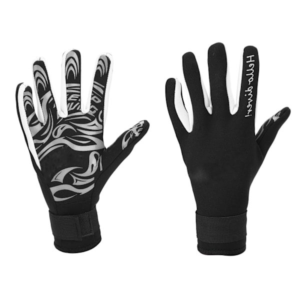 Keep Diving 2MM Varme Neopren Handsker Svømning Scuba Snorkling Handsker Udstyr (Sort L)