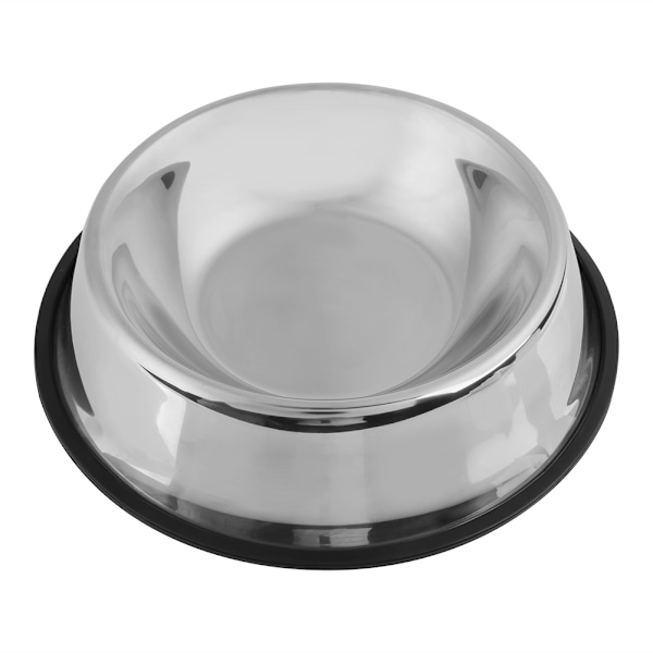 S/M/L/XL Rustfrit Stål Kæledyr Hunde Katte Hvalp Skål Fodring Feeder Mad Vand Skål