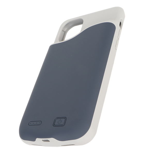 Telefonbatteri deksel 6000mah 4 LED-indikator innebygd smart chip bærbar telefonlading deksel for iPhone 11