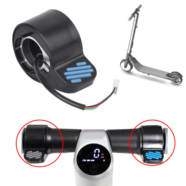 Universal Electric Scooter Accelerator Throttle Accessory for XIAOMI Ninebot ES1 ES2 ES3 ES4 Black