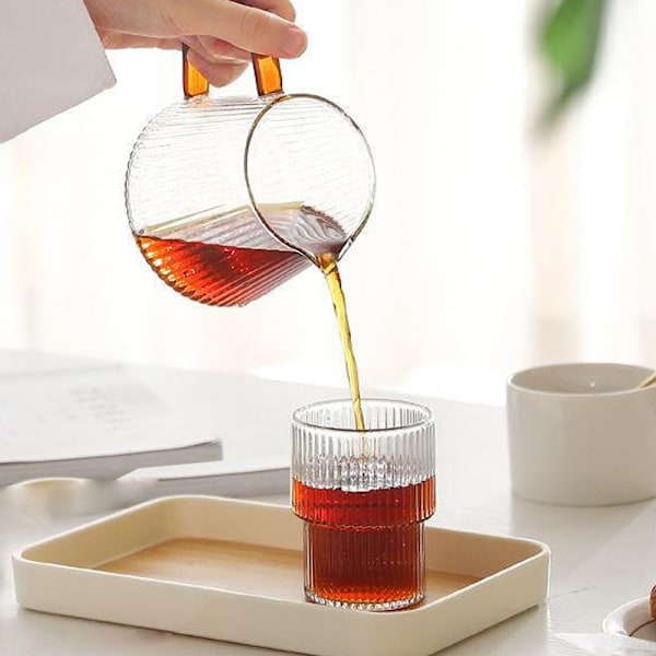 Trettbrett i treverk, japansk enkel brett, hjem hotell vannglassoppbevaring