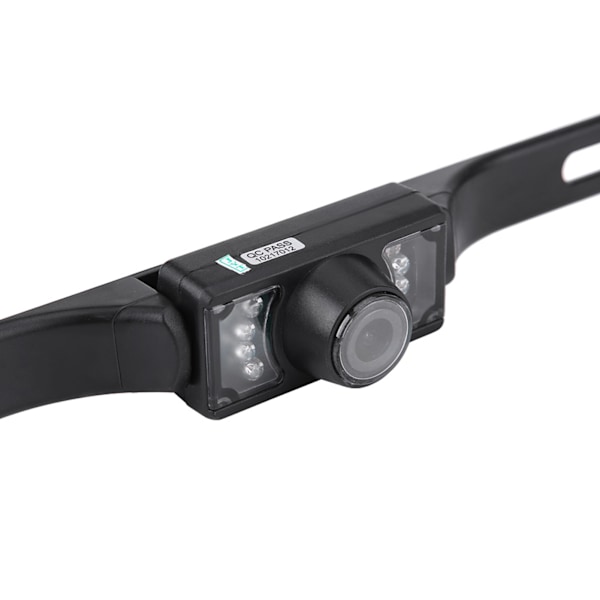 7 LED 140° vidvinkel bilnummerplåt Reaview backkamera för nattseende Vattentät