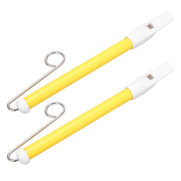 2 stk. Slide Whistle Legetøj Metal Slide Fløjte Professionelt Musikinstrument til Børn Begyndere