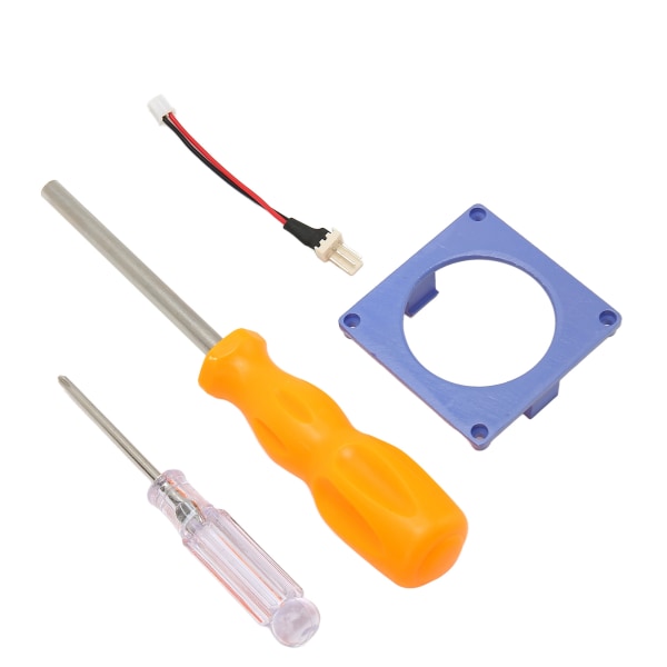 Fläkt 3D Print Mount Kit Mini Kyllfläkt 3D Printad Ram Mount Kit Reservdelar för NGC Gamecube Lila