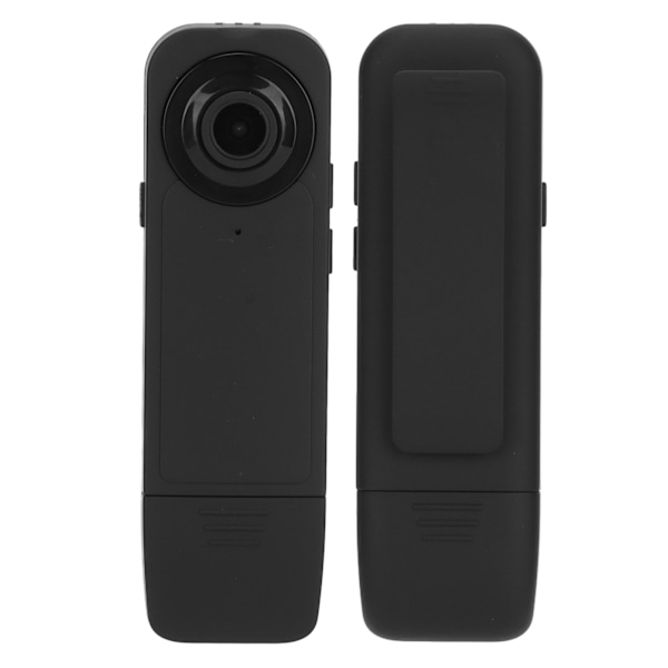 Mini Videooptager Bærbar 1080P En-Klick Optagelse Bærbar Bodykamera til Windows Me 2000 Xp 2003 Vista