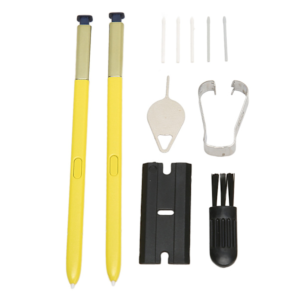 2 stk. Stylus Pen til Touch Screens Telefon Stylus Penne Udskiftning til Galaxy Note 9 med 5 Udskiftelige Spidser