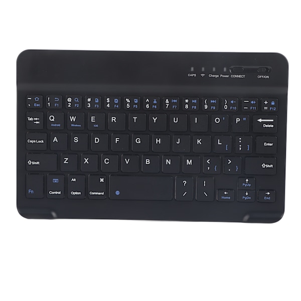 Slim Light Wireless Bluetooth Keyboard for Android IOS WIN Black