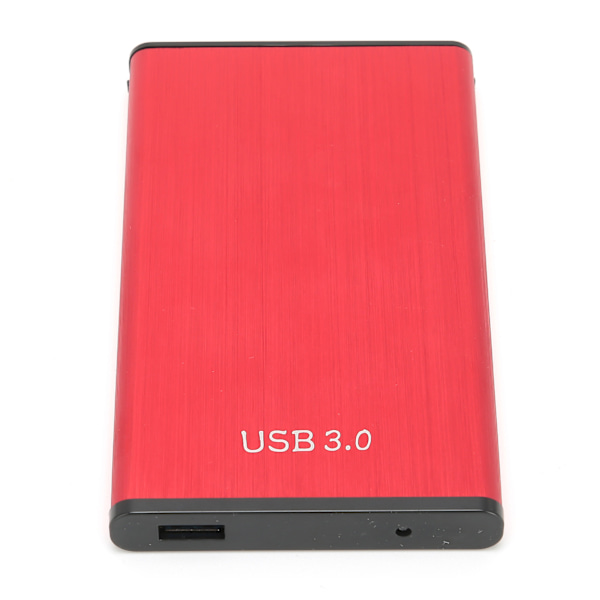 Mobil hårddisk röd för OS X/XP/Win7/ Win8/Win10/Linux-dator YD0018 2,5 tum 50‑130M/S