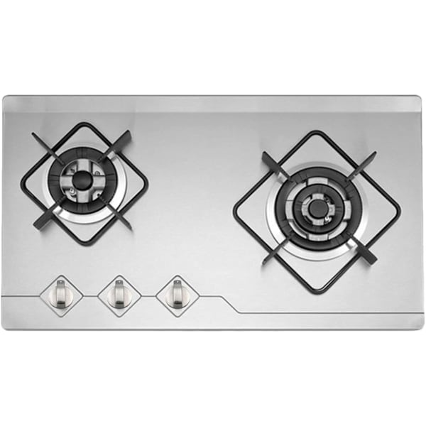Xutong: Gasskomfyr-knauf, 4 stk, metall, 6 mm, sølvfarget, egg