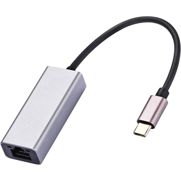 1Gbps LAN-adapter, Aluminiumlegeringshölje för förbättrat skydd, Plug & Play för omedelbar anslutning, Universell kompatibilitet med MacBooks,