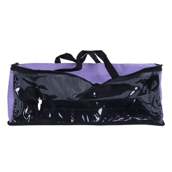 Storage Bag Transparent Large Capacity PVC Film Dustproof Storage Bag for Travelling College Dorm Camping Storage