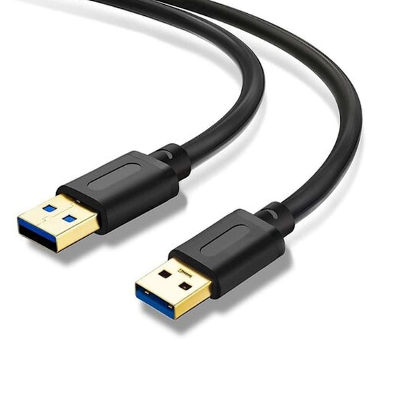 Usb 3.0 A til A 1,8 meter han kabel 90 cm, Usb kabel til Usb han til han Usb ledning med guldbelægning