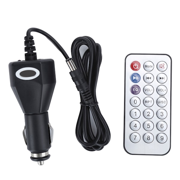 USB Minnebrikke Digitalspiller FM Bluetooth 4.2 Bil Strøm HiFi Stereo Lydforsterker