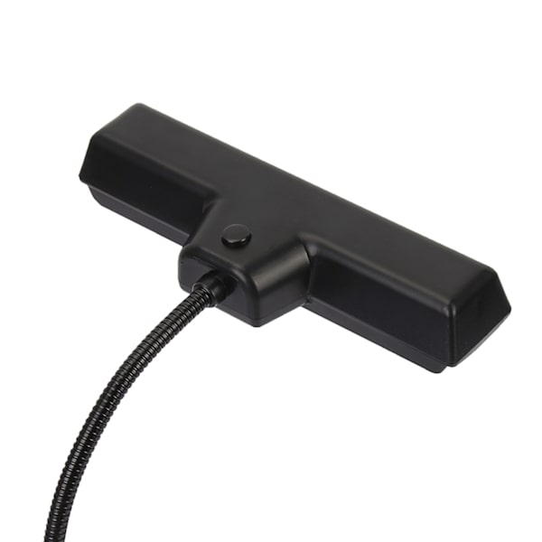 Bärbar orkester notställ ljus flexibel hals klämma på USB läsning LED-lampa