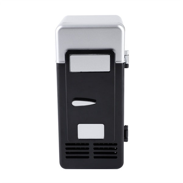 LED Mini USB Køleskab USB Køleskab Drikke Doser Køleskab og Varmer Sort