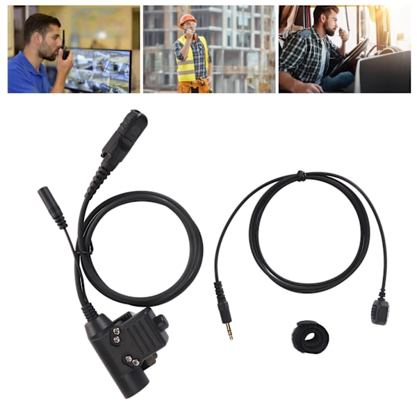 PTT-adapter, bärbar walkie-talkie-headset-adapter för MOTOROLA Xir P6600 P6620 DP2400 MTP3250