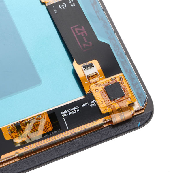 Skjermutskiftning LCD-skjerm Berøringsskjerm Digitizer Montering for Samsung Galaxy J600