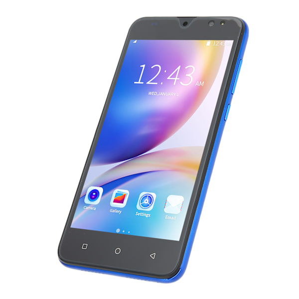 5,45 tuuman FHD-älypuhelin Kasvojen lukitus 2 Gt RAM 16 Gt ROM Dual Card Dual Standby 3G-matkapuhelin Android 10:lle 100-240 V