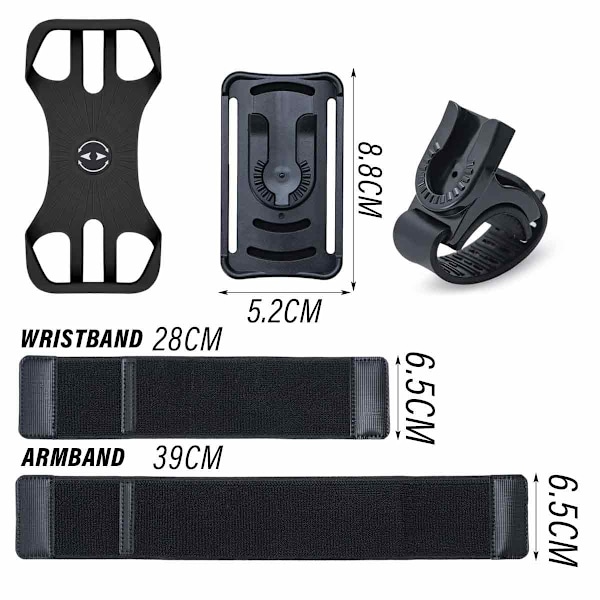 Oöverträffad mångsidighet i ett armband, material av högsta kvalitet för långvarig prestanda