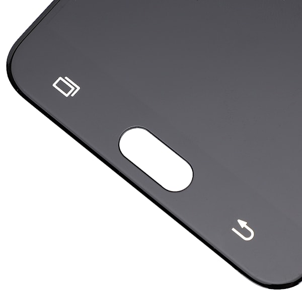 LCD-pekskärm utan ram, tillbehör till Samsung J7 Prime G610, svart