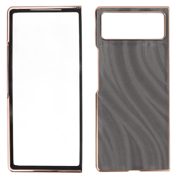 Galvaniserad mobiltelefon skyddande fodral för Xiaomi MIX Fold 2 telefonfodral reptålig