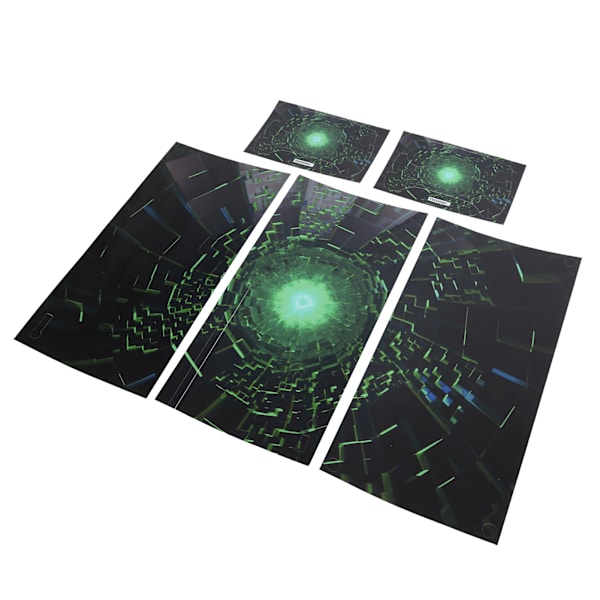 Konsoll og kontrollere PVC klistremerke beskyttende huddeksel klistremerke passer for Xbox Series X